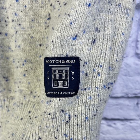 Scotch & Soda long sleeve Men's Gray Sweater size XL - Picture 6 of 12